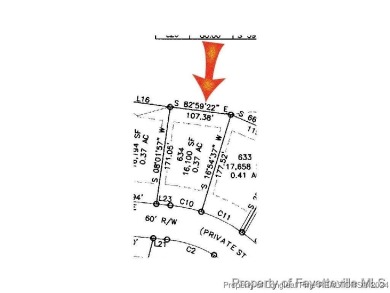 This great home site is located on a nature reserve with a view on Anderson Creek Golf Club in North Carolina - for sale on GolfHomes.com, golf home, golf lot