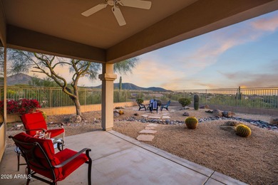 Move-in ready single level home with NO STEPS at The Overlook at on Sanctuary Golf Course At WestWorld in Arizona - for sale on GolfHomes.com, golf home, golf lot