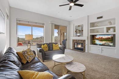 Move-in ready single level home with NO STEPS at The Overlook at on Sanctuary Golf Course At WestWorld in Arizona - for sale on GolfHomes.com, golf home, golf lot