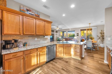 A beautiful, well-maintained BORGATA (1,894 sf) tucked away on a on Cimarron Golf Club in Arizona - for sale on GolfHomes.com, golf home, golf lot