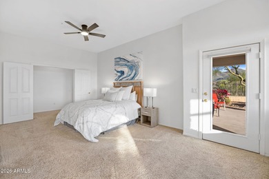 Move-in ready single level home with NO STEPS at The Overlook at on Sanctuary Golf Course At WestWorld in Arizona - for sale on GolfHomes.com, golf home, golf lot