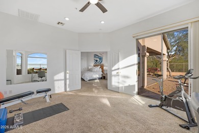 Move-in ready single level home with NO STEPS at The Overlook at on Sanctuary Golf Course At WestWorld in Arizona - for sale on GolfHomes.com, golf home, golf lot