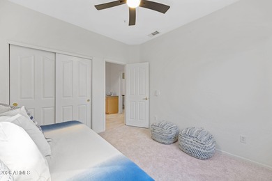 Move-in ready single level home with NO STEPS at The Overlook at on Sanctuary Golf Course At WestWorld in Arizona - for sale on GolfHomes.com, golf home, golf lot