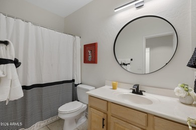 Move-in ready single level home with NO STEPS at The Overlook at on Sanctuary Golf Course At WestWorld in Arizona - for sale on GolfHomes.com, golf home, golf lot