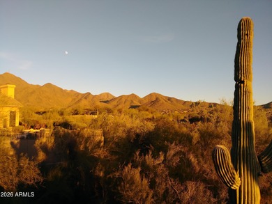 Move-in ready single level home with NO STEPS at The Overlook at on Sanctuary Golf Course At WestWorld in Arizona - for sale on GolfHomes.com, golf home, golf lot