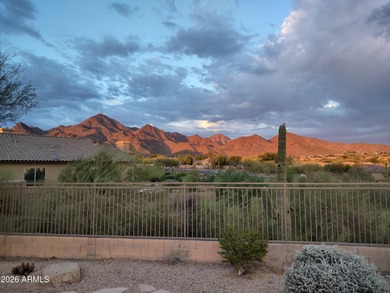Move-in ready single level home with NO STEPS at The Overlook at on Sanctuary Golf Course At WestWorld in Arizona - for sale on GolfHomes.com, golf home, golf lot