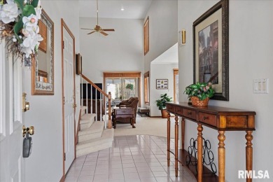 This absolute GEM of a home is located in the desirable Panther on Panther Creek Country Club in Illinois - for sale on GolfHomes.com, golf home, golf lot