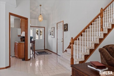 This absolute GEM of a home is located in the desirable Panther on Panther Creek Country Club in Illinois - for sale on GolfHomes.com, golf home, golf lot
