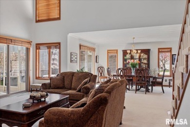 This absolute GEM of a home is located in the desirable Panther on Panther Creek Country Club in Illinois - for sale on GolfHomes.com, golf home, golf lot