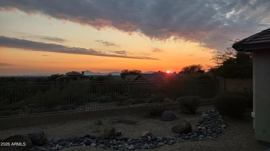 Move-in ready single level home with NO STEPS at The Overlook at on Sanctuary Golf Course At WestWorld in Arizona - for sale on GolfHomes.com, golf home, golf lot