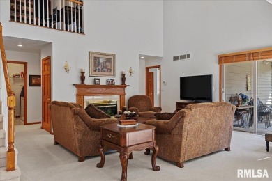 This absolute GEM of a home is located in the desirable Panther on Panther Creek Country Club in Illinois - for sale on GolfHomes.com, golf home, golf lot