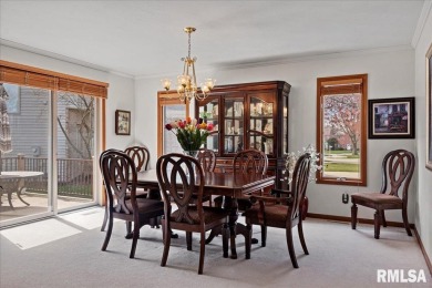 This absolute GEM of a home is located in the desirable Panther on Panther Creek Country Club in Illinois - for sale on GolfHomes.com, golf home, golf lot