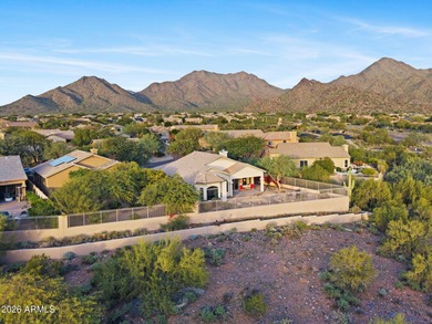 Move-in ready single level home with NO STEPS at The Overlook at on Sanctuary Golf Course At WestWorld in Arizona - for sale on GolfHomes.com, golf home, golf lot
