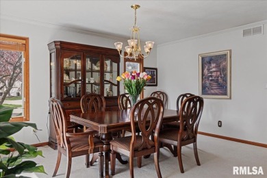 This absolute GEM of a home is located in the desirable Panther on Panther Creek Country Club in Illinois - for sale on GolfHomes.com, golf home, golf lot