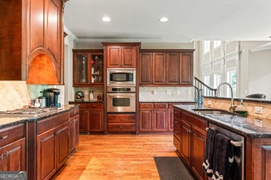Luxurious Full-Brick Home with Stunning Golf Course Views in on Eagles Landing Country Club in Georgia - for sale on GolfHomes.com, golf home, golf lot