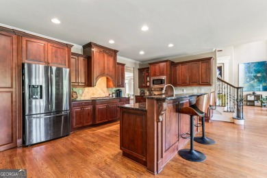 Luxurious Full-Brick Home with Stunning Golf Course Views in on Eagles Landing Country Club in Georgia - for sale on GolfHomes.com, golf home, golf lot