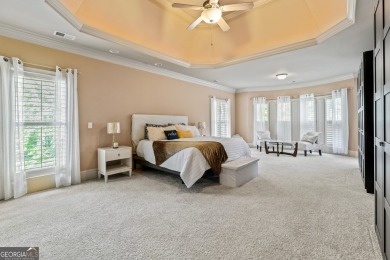 Luxurious Full-Brick Home with Stunning Golf Course Views in on Eagles Landing Country Club in Georgia - for sale on GolfHomes.com, golf home, golf lot