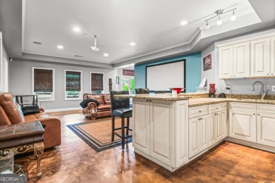 Luxurious Full-Brick Home with Stunning Golf Course Views in on Eagles Landing Country Club in Georgia - for sale on GolfHomes.com, golf home, golf lot