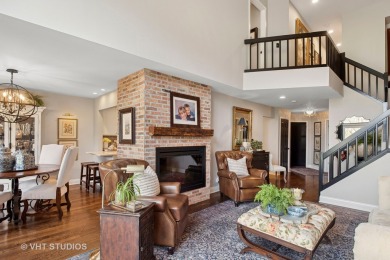 Rarely available 4-bedroom, 4-bath home situated on the golf on Pine Meadow Golf Club in Illinois - for sale on GolfHomes.com, golf home, golf lot