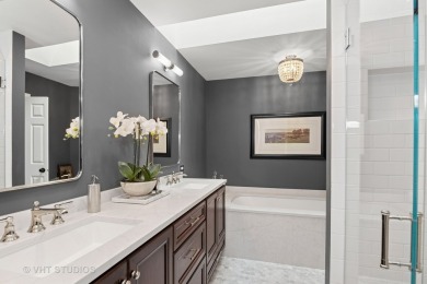 Rarely available 4-bedroom, 4-bath home situated on the golf on Pine Meadow Golf Club in Illinois - for sale on GolfHomes.com, golf home, golf lot