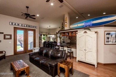 Situated in a peaceful cul-de-sac, this stunning 3-bedroom on London Bridge Golf Course in Arizona - for sale on GolfHomes.com, golf home, golf lot