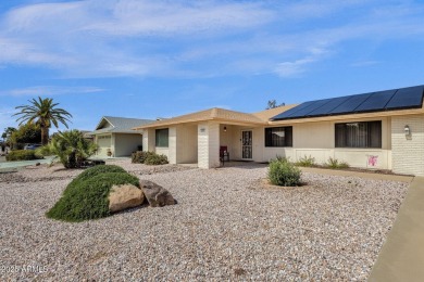 Updated Sun City West Home with Solar, No HOA, and Modern on Briarwood Country Club in Arizona - for sale on GolfHomes.com, golf home, golf lot