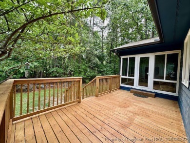 Charming Nantucket-style 3BR/2BA home in the gated lake & golf on Carolina Lakes Country Club in North Carolina - for sale on GolfHomes.com, golf home, golf lot