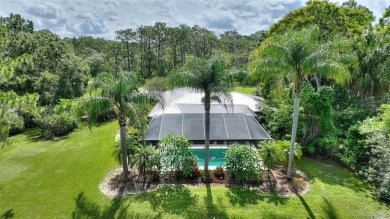Charming Canal-Front Home on a Full Acre in Indian Lake Estates! on Indian Lake Estates Golf and Country Club in Florida - for sale on GolfHomes.com, golf home, golf lot