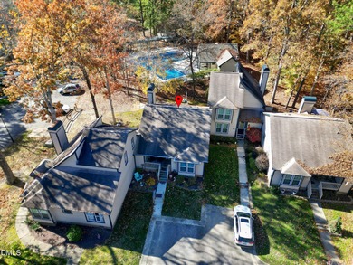 Enjoy relaxing everyday while viewing your own backyard POOL on Pine Hollow Golf Club in North Carolina - for sale on GolfHomes.com, golf home, golf lot