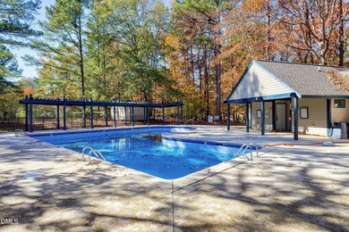 Enjoy relaxing everyday while viewing your own backyard POOL on Pine Hollow Golf Club in North Carolina - for sale on GolfHomes.com, golf home, golf lot