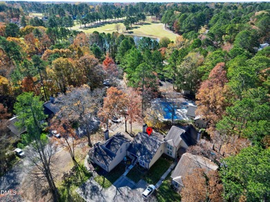 Enjoy relaxing everyday while viewing your own backyard POOL on Pine Hollow Golf Club in North Carolina - for sale on GolfHomes.com, golf home, golf lot