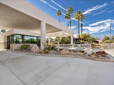 Spacious corner unit with tile flooring throughout, featuring on Desert Island Golf and Country Club in California - for sale on GolfHomes.com, golf home, golf lot