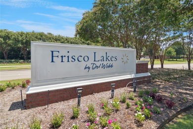 Wonderful opportunity to own a home on a golf course with a view on Frisco Lakes Golf Course in Texas - for sale on GolfHomes.com, golf home, golf lot