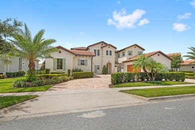 Welcome to this exquisite modern mediterranean home located in on Orange County National Golf Center and Lodge in Florida - for sale on GolfHomes.com, golf home, golf lot