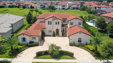 Welcome to this exquisite modern mediterranean home located in on Orange County National Golf Center and Lodge in Florida - for sale on GolfHomes.com, golf home, golf lot