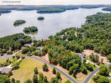 Stunning, lakefront cove lot, ready for buyers dream lake home on Old North State Club at Uwharrie Point Golf community in North Carolina - for sale on GolfHomes.com, golf home, golf lot