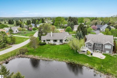 Beautiful 3-bedroom, 2.5-bath ranch home located on the 14th on Grand Traverse Resort and Spa in Michigan - for sale on GolfHomes.com, golf home, golf lot