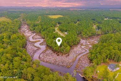 Creekfront Lot with Sunset Views in Arlington Place. At the edge on Minnesott Golf and Country Club in North Carolina - for sale on GolfHomes.com, golf home, golf lot