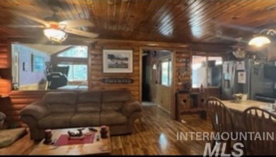 Motivated Seller! Log cabin with many improvements through the on Terrace Lakes Golf Resort in Idaho - for sale on GolfHomes.com, golf home, golf lot