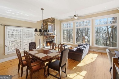 At 2,600-foot elevation, this stunning Craftsman-style retreat on Big Canoe Golf Club - Cherokee in Georgia - for sale on GolfHomes.com, golf home, golf lot