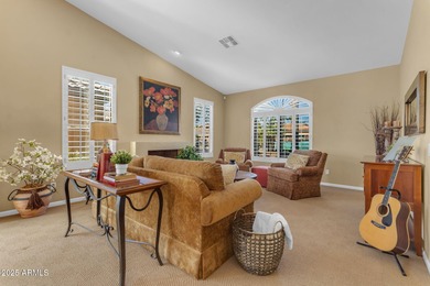 Enjoy resort-style living in this beautifully maintained on Tuscany Falls At Pebble Creek in Arizona - for sale on GolfHomes.com, golf home, golf lot