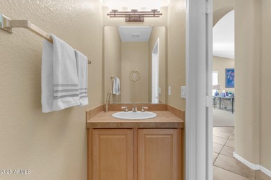 Enjoy resort-style living in this beautifully maintained on Tuscany Falls At Pebble Creek in Arizona - for sale on GolfHomes.com, golf home, golf lot