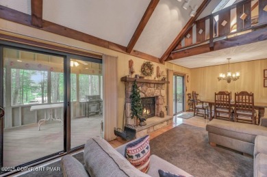 Discover the perfect blend of comfort and charm in this on Lake Naomi Timber Trails Golf Club in Pennsylvania - for sale on GolfHomes.com, golf home, golf lot