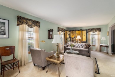 Welcome to the Happy Yellow House!  This 4 bedroom 2 1/2 half on Knollwood Country Club in Indiana - for sale on GolfHomes.com, golf home, golf lot