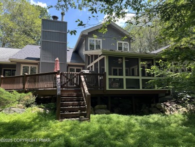 A must-see spacious home nestled in the gated Timber Trails on Lake Naomi Timber Trails Golf Club in Pennsylvania - for sale on GolfHomes.com, golf home, golf lot