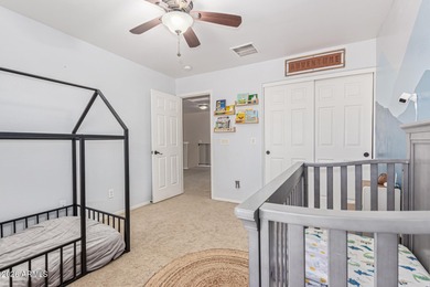 This spacious 3-bedroom, 2.5-bath home offers 2,440 sqft of on The Golf Club At Johnson Ranch in Arizona - for sale on GolfHomes.com, golf home, golf lot