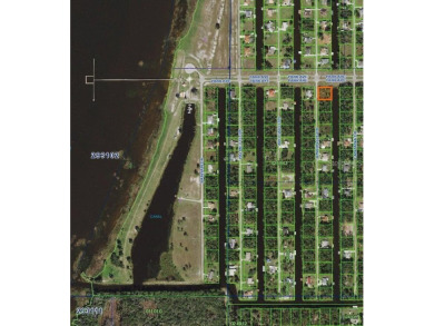 Canal front lot on Lake Walk-in-Water. This 1/2 acre lot has on Indian Lake Estates Golf and Country Club in Florida - for sale on GolfHomes.com, golf home, golf lot