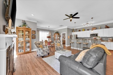 Enjoy true lock and go living in this beautiful gated, lakefront on The Patriot Golf Club At Grand Harbor in South Carolina - for sale on GolfHomes.com, golf home, golf lot