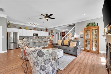 Enjoy true lock and go living in this beautiful gated, lakefront on The Patriot Golf Club At Grand Harbor in South Carolina - for sale on GolfHomes.com, golf home, golf lot