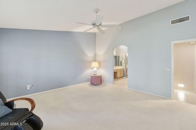 Very popular 2BR, 2BA with den Palmera model on the golf course on Ironwood Golf Club in Arizona - for sale on GolfHomes.com, golf home, golf lot